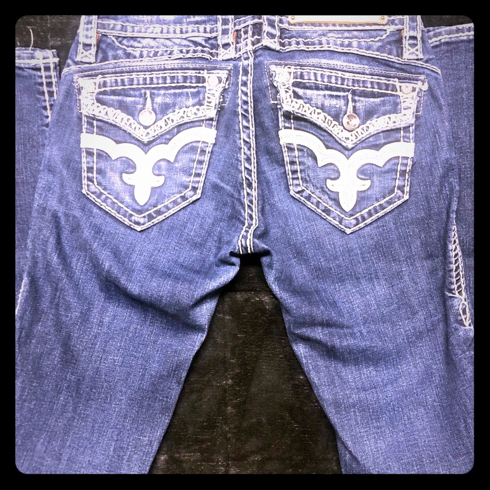 Rock Revival Buckle Jeans